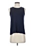 Halogen Blue Sleeveless T-Shirt Size XS - photo 1