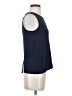 Halogen Blue Sleeveless T-Shirt Size XS - photo 4