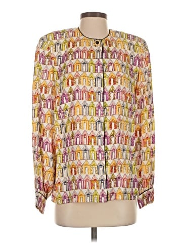 Maggy London Silk Cardigan (view 1)