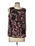 Christopher & Banks 100% Polyester Black Sleeveless T-Shirt Size L - photo 1