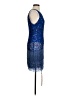 Mac Duggal 100% Polyester Blue Cocktail Dress Size 4 - photo 4