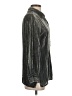 Express Metallic Gray Long Sleeve Blouse Size S - photo 4