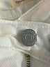 Levi's Solid White Jeans Size 24 waist - photo 5