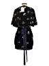 ASOS 100% Polyester Floral Black Blue Casual Dress Size 0 (petite) - photo 2