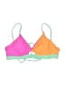 Unbranded Color Block Pink Swimsuit Top Size M - photo 1