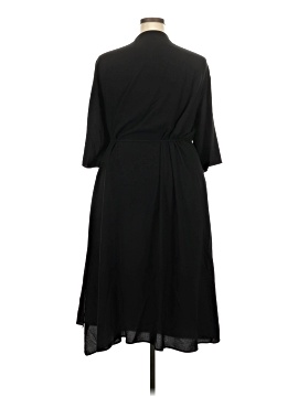 slim fit dress slacks Heathered Organic Cotton Stretch Jersey Dress – Eileen Fisher Renew main image 1