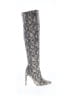 Meshki Gray Ivory Boots Size 6 - photo 1