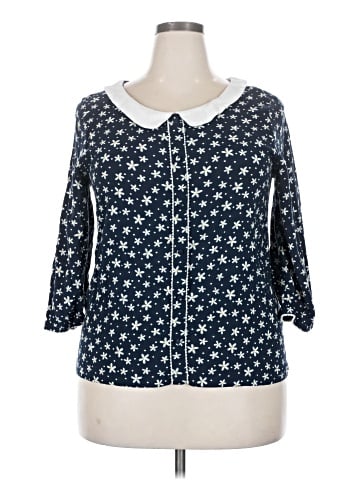 Disney LC Lauren Conrad 3/4 Sleeve Blouse (view 1)