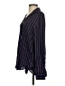 Grayson 100% Lyocell Stripes Black Long Sleeve Button-Down Shirt Size XS (1) - photo 5