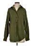 Bill Blass Solid Green Long Sleeve Blouse Size S - photo 1