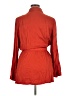 Chico's 100% Rayon Orange Jacket Size XL (3) - photo 2