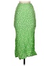 Moon River Polka Dots Green Casual Skirt Size XS - photo 1