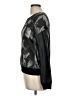 Express 100% Cotton Animal Print Black Pullover Sweater Size M - photo 5
