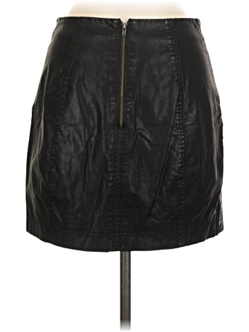 Free People Faux Leather Skirt (view 2)