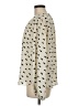 H&M 100% Polyester Ivory Long Sleeve Blouse Size M - photo 5