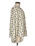 H&M 100% Polyester Ivory Long Sleeve Blouse Size M - photo 4