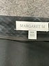 Margaret M Argyle Black Formal Skirt Size M - photo 4