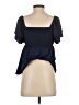 Unbranded 100% Polyester Blue Short Sleeve Top Size 4 - photo 2