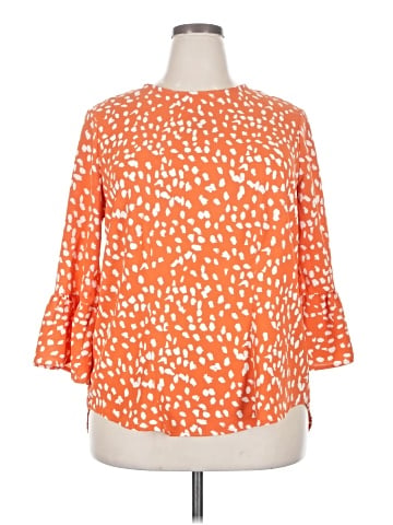 Ces Femme 3/4 Sleeve Blouse (view 1)