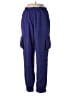 New Look 100% Polyester Color Block Blue Cargo Pants Size M - photo 1