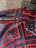 Scotch & Soda 100% Polyester Argyle Blue Jumpsuit Size Med (2) - photo 4