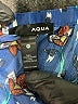 Aqua 100% Polyester Blue 3/4 Sleeve Blouse Size XS - photo 7