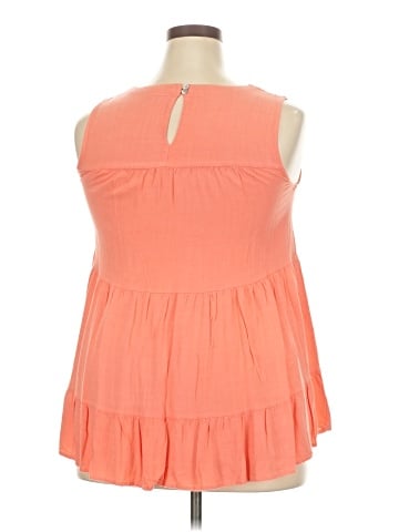 Indigo Soul Sleeveless Blouse (view 2)