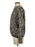 AFRM Animal Print Brown Pullover Sweater Size S - photo 5