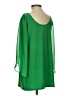 Coco Bianco Green 3/4 Sleeve Blouse Size S - photo 2