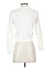 BBWM Woman 100% Polyester Argyle White Cardigan Size S - photo 2