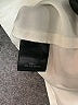 Hilton Hollis 100% Polyester Solid Ivory Long Sleeve Blouse Size L - photo 8