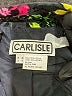 Carlisle 100% Cotton Floral Black Jacket Size 6 - photo 6