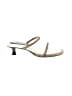 Proenza Schouler Animal Print Tan Sandals Size EU 36 1/2 - photo 1