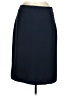 Mary McFadden 100% Polyester Solid Blue Formal Skirt Size 8 - photo 1