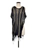 L Space 100% Acrylic Blue Poncho One size - photo 1