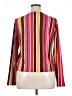 Feathers Stripes Burgundy Long Sleeve Blouse Size 1X - photo 2