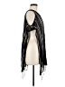 L Space 100% Acrylic Blue Poncho One size - photo 4