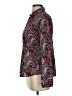 Talbots Paisley Black Long Sleeve Button-Down Shirt Size S - photo 5