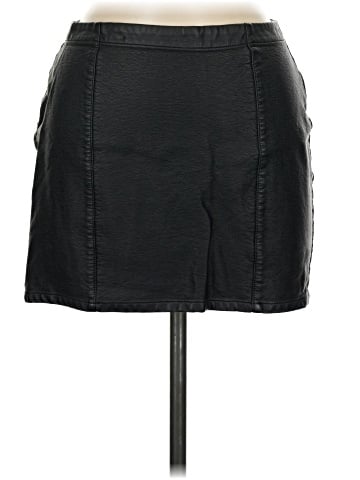 Forever 21 Faux Leather Skirt (view 1)