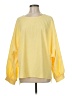 Unbranded 100% Polyester Yellow Long Sleeve Blouse Size M - photo 1