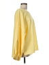 Unbranded 100% Polyester Yellow Long Sleeve Blouse Size M - photo 4