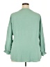 Unbranded Green 3/4 Sleeve Blouse Size 3X (estimated) - photo 2