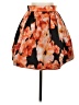 Bardot 100% Polyester Floral Orange Casual Skirt Size 4 - photo 1