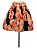 Bardot 100% Polyester Floral Orange Casual Skirt Size 4 - photo 2