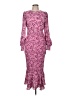 Boohoo 100% Polyester Pink Cocktail Dress Size 6 - photo 1
