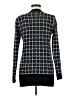 Shein 100% Acrylic Houndstooth Black Cardigan Size 6 - photo 2