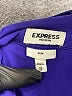 Express 100% Polyester Blue Long Sleeve Blouse Size XS - photo 6
