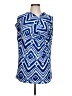 Belldini Blue Sleeveless Blouse Size L - photo 1