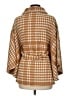 Ann Taylor Checkered-gingham Brown Coat Size M - photo 2