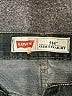 Levi's Chevron-herringbone Black Jeans Size 20 - photo 3